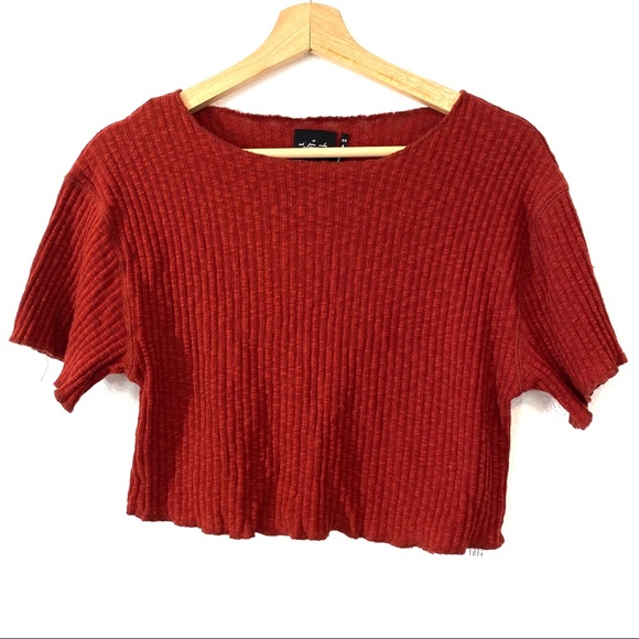 Urban Outfitters Tops - Urban Outfitters Out From Under Crop Top Red